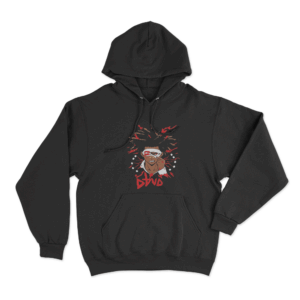 D4vd Anime Character Unisex Hoodie Black