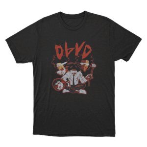 D4vd Anime Unisex T Shirt Black
