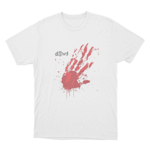 D4vd Bloody Handprint Unisex T Shirt White