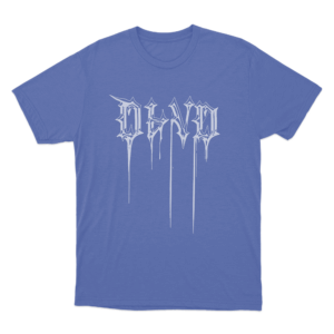D4vd Dripping Dark Font Unisex T Shirt Blue