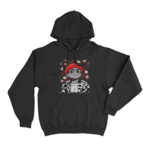D4vd Kawaii Unisex Hoodie Black