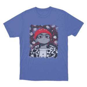 D4vd Kawaii Unisex T Shirt Blue