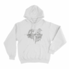 Love Is Violence Thorn Unisex Hoodie White